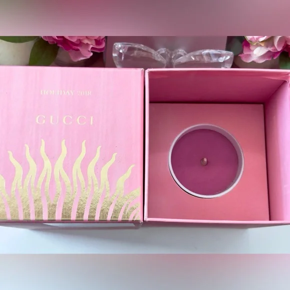 Gucci Pink Porcelain Bee Candle - Picture 8 of 9